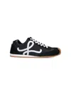 Loewe Womens Blk/white Ballet Runner 2.0 Suede And Woven Low-top Trainers Eur 36 / 3 Uk In Black