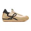 Loewe Low-cut Lace-up Sneakers In Nude