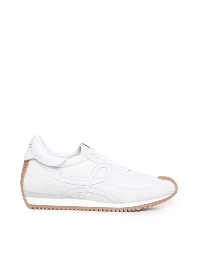 Loewe Sneakers Flow Runner In Silver