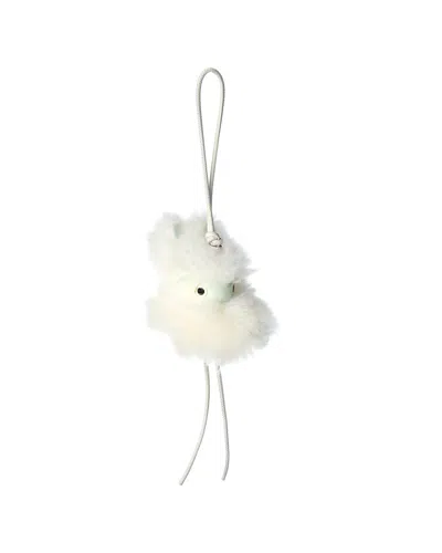 Loewe Snow Bunny Charm In White
