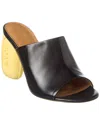Loewe Soap Leather Mules In Black