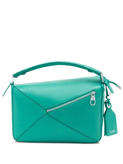 Loewe Soft Puzzle Geometric Leather Tote Bag