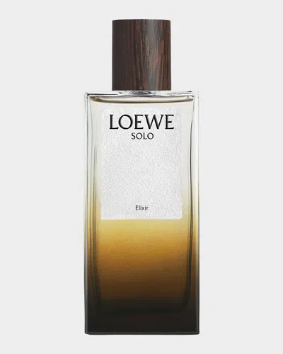 Loewe Solo Elixir, 3.4 Oz. In Transparent