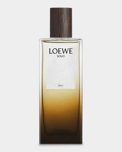 Loewe Solo Elixir Eau De Parfum, 1.7 Oz. In Noclr