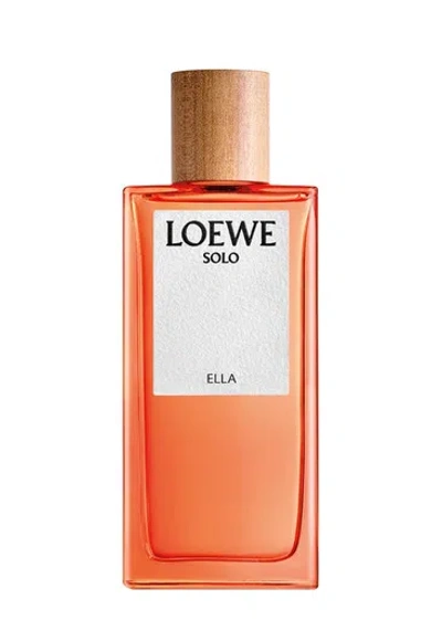 Loewe Solo Ella Eau De Parfum 100ml, Perfume, Fragrance, Inspired By Sunset, Feminine And Floral, Gr In White