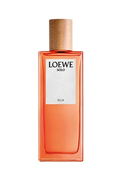 Loewe Solo Ella Eau De Parfum 50ml, Perfume, Fragrance, Inspired By Sunset, Feminine And Floral, Gre In White