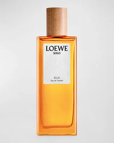Loewe Solo Ella Eau De Toilette, 1.7 Oz. In White