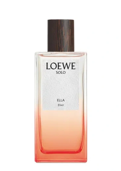 Loewe Solo Ella Elixir Eau De Parfum 100ml, Perfume, Fragrance, Higher Concentration Of Essential Oi In White