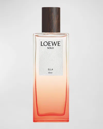 Loewe Solo Ella Elixir Eau De Parfum, 1.7 Oz. In White