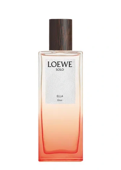 Loewe Solo Ella Elixir Eau De Parfum 50ml, Perfume, Fragrance, Higher Concentration Of Essential Oil In White
