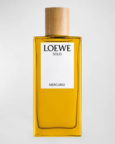 Loewe Solo Mercurio Eau De Parfum, 3.4 Oz. In White