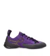 Loewe Suede Grip Sneakers Pull Tab Rubber Sole In Purple