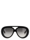 Loewe Curvy Mask Sunglasses In Black