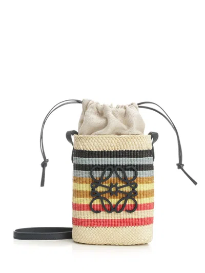 Loewe Square Crossbody Bags Beige