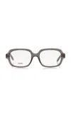 Loewe Square-frame Acetate Glasses In Gray