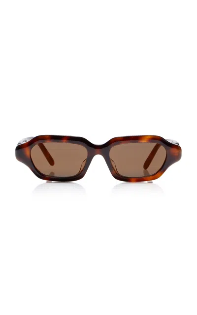 Loewe Square-frame Acetate Sunglasses In Brown