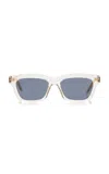 Loewe Square-frame Acetate Sunglasses In White