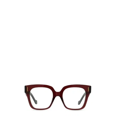 Loewe Square Frame Glasses In Brown