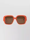Loewe Square Frame Slim Sunglasses And Lenses In Red