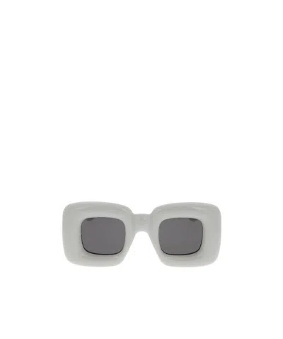 Loewe Square-frame Tinted Sunglasses In Gray