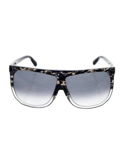 Pre-owned Loewe Square Gradient Sunglasses In Blue