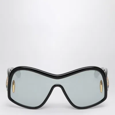 LOEWE LOEWE SQUARE MASK BLACK SUNGLASSES 