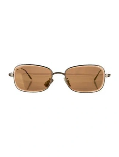 Pre-owned Loewe Square Mirrored Sunglasses