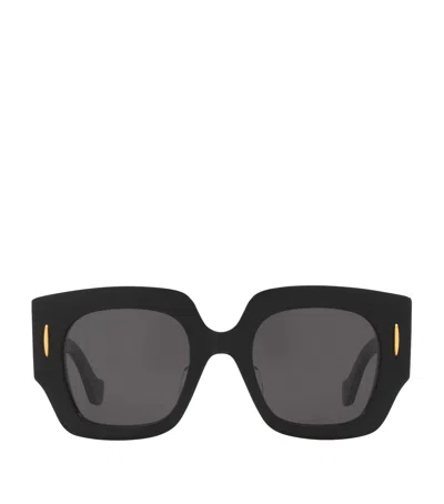 Loewe Square Screen Sunglasses In Black