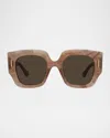 Loewe Square Screen Sunglasses In Brown