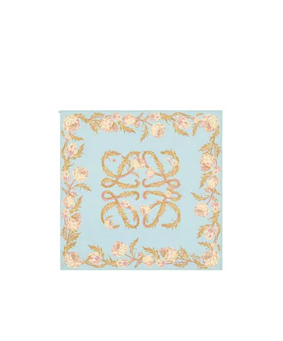 LOEWE SQUARE SILK SCARF