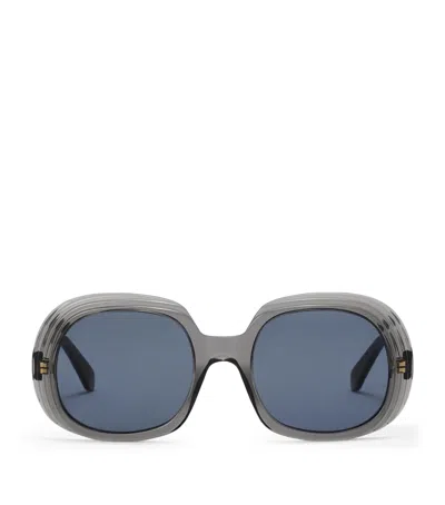 Loewe Square Steps Sunglasses In Grey