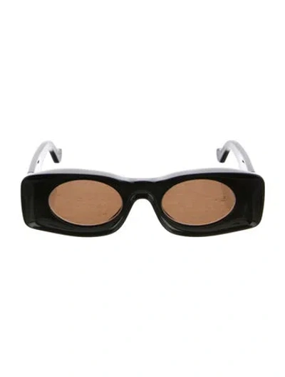 Pre-owned Loewe Square Tinted Sunglasses In Multi