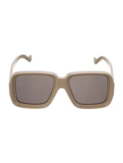 Pre-owned Loewe Square Tinted Sunglasses In Neutral