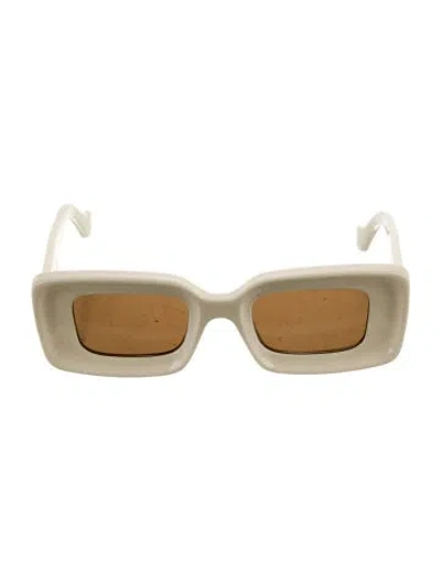 Pre-owned Loewe Square Tinted Sunglasses In Neutral