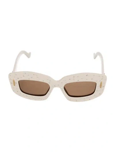 Pre-owned Loewe Square Tinted Sunglasses In Neutral