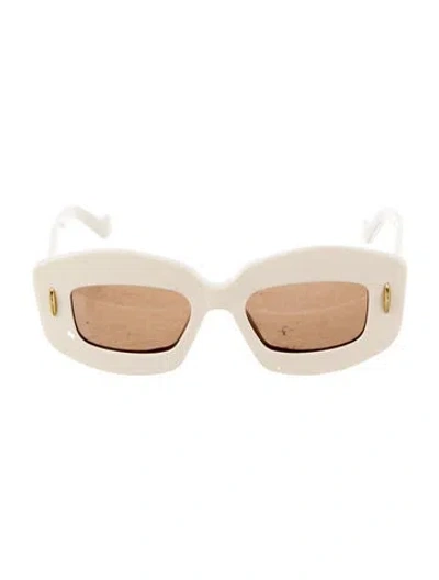 Pre-owned Loewe Square Tinted Sunglasses In Neutral