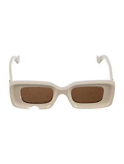 Pre-owned Loewe Square Tinted Sunglasses In Neutral