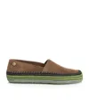 Loewe X Paula's Ibiza Suede Raffia-trim Rio Slippers