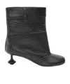Loewe Toy Panta Stiletto Ankle Boots In Black