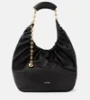 Loewe Squeeze Small Shoulder Bag In Napa Leather In Black