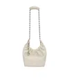 Loewe Squeeze Small Shoulder Bag In Sea Salt