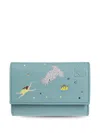 Loewe Squid Wallet In Blue