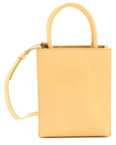 Pre-owned Loewe Standard A5 Convertible Tote Leather (authentic Pre-loved)