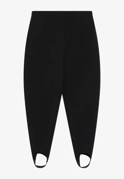 Loewe Stirrup Tapered Pants In Black