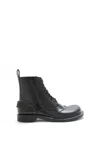 Loewe Leather Lace-up Boots