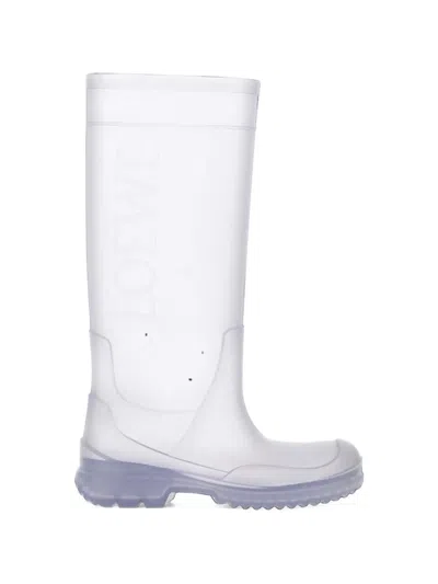 Loewe Storm Rain Boots In Animal Print