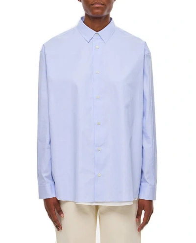 Loewe Double Layer Shirt In Blue