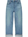 Loewe Straight Leg Jeans In 蓝色