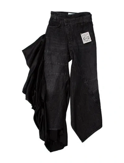 Pre-owned Loewe Straight Leg Pants W/ Tags In Blue