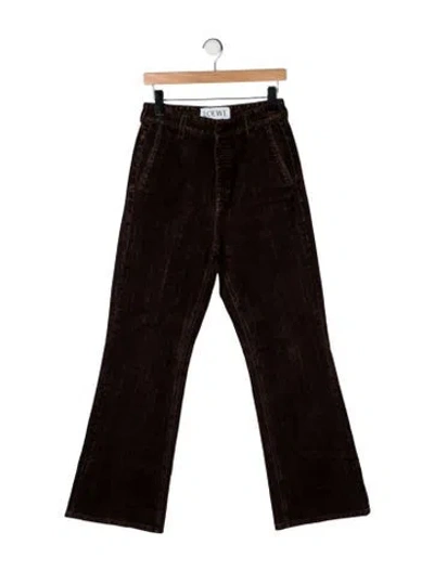 Pre-owned Loewe Straight-leg Jeans In Brown